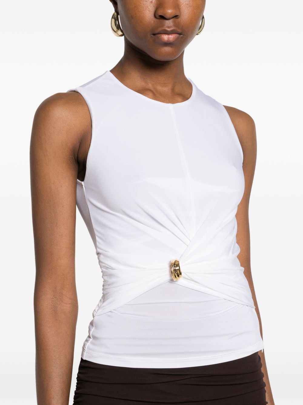 Elisabetta Franchi Top - Light and natural | 58052c6f2270d2e2b219af480b5ec74b15f711f5