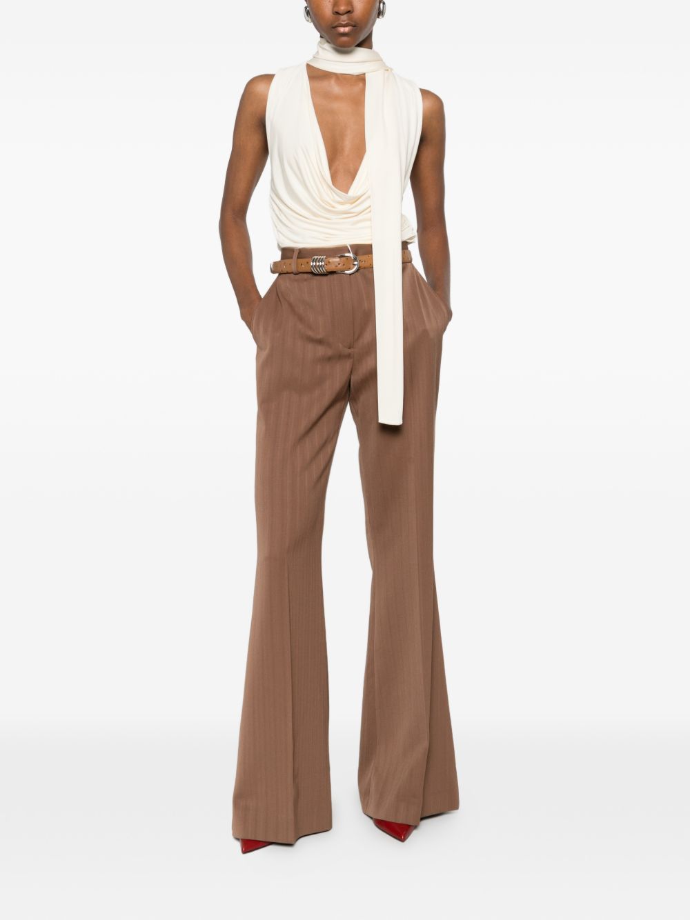 Stella Mccartney Trousers - Marrone | 5def89615e0a8a72efd4d94312238272a1bb025c