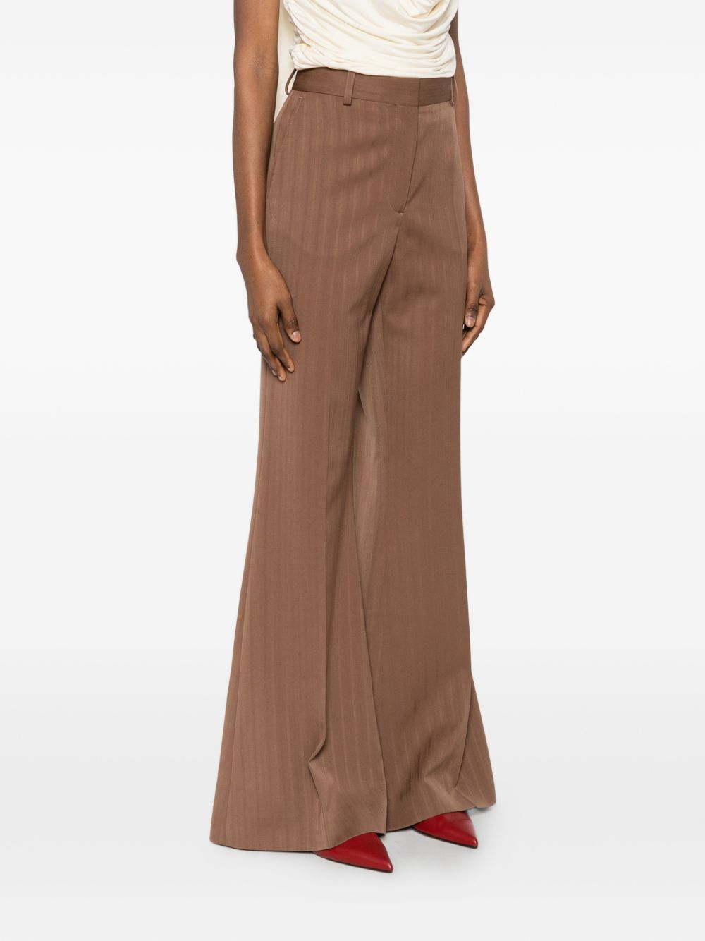 Stella Mccartney Trousers - Marrone | 628f48fbc0f0fe39074add86881eef96981e3cfd