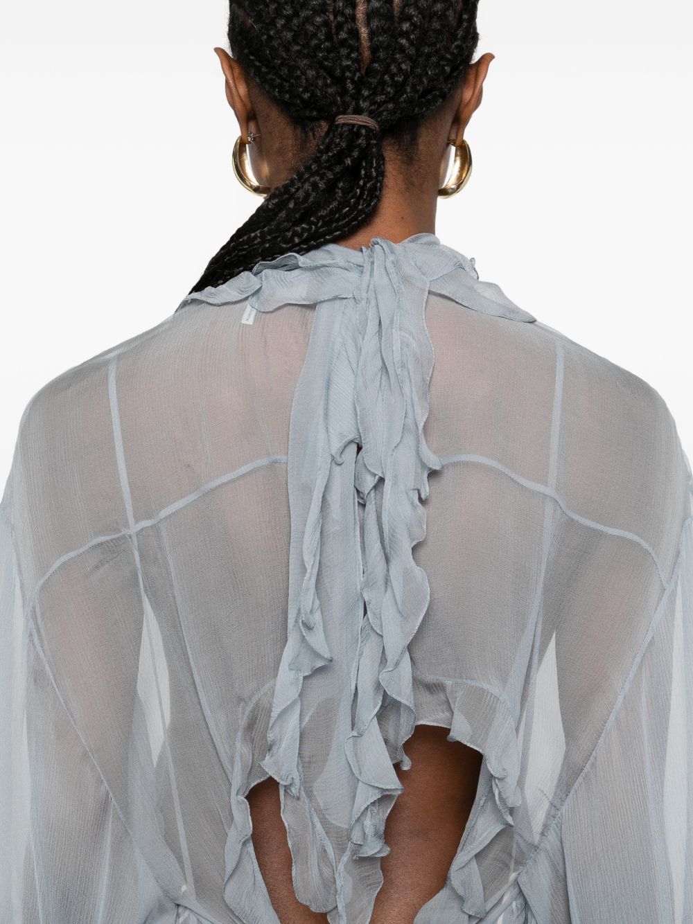 Chloè Dresses - Blu e verdi | 171bad8a986e406fada70ad8d3da244f95156551