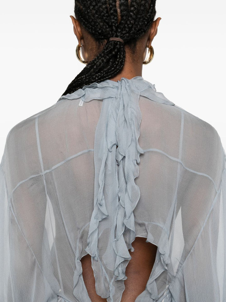 Chloè Dresses - Blu e verdi | 171bad8a986e406fada70ad8d3da244f95156551