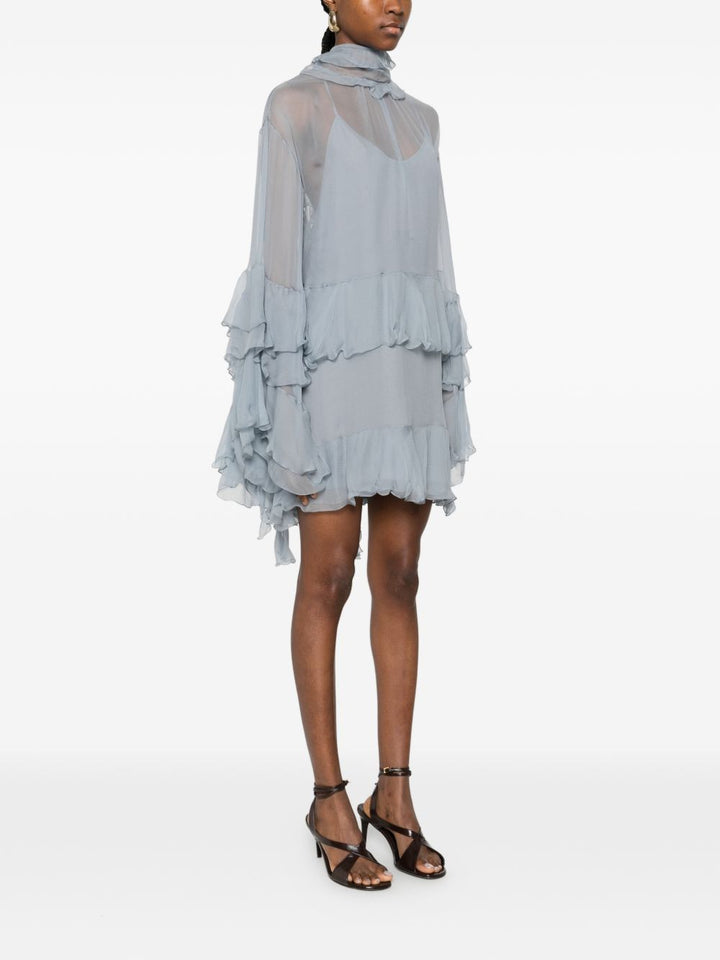 Chloè Dresses - Blu e verdi | a817f4ebae793205ebfade16e75edfd4fffdcfcf