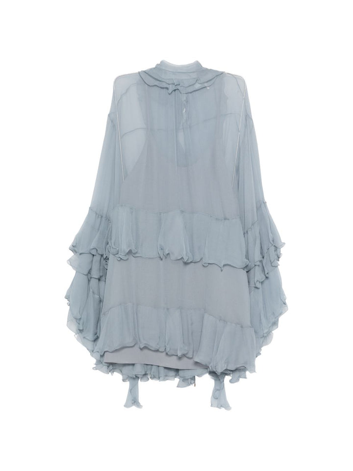 Chloè Dresses - Blu e verdi | 4f02218239d39fecd1ad8c8019a6d85de19cbc51