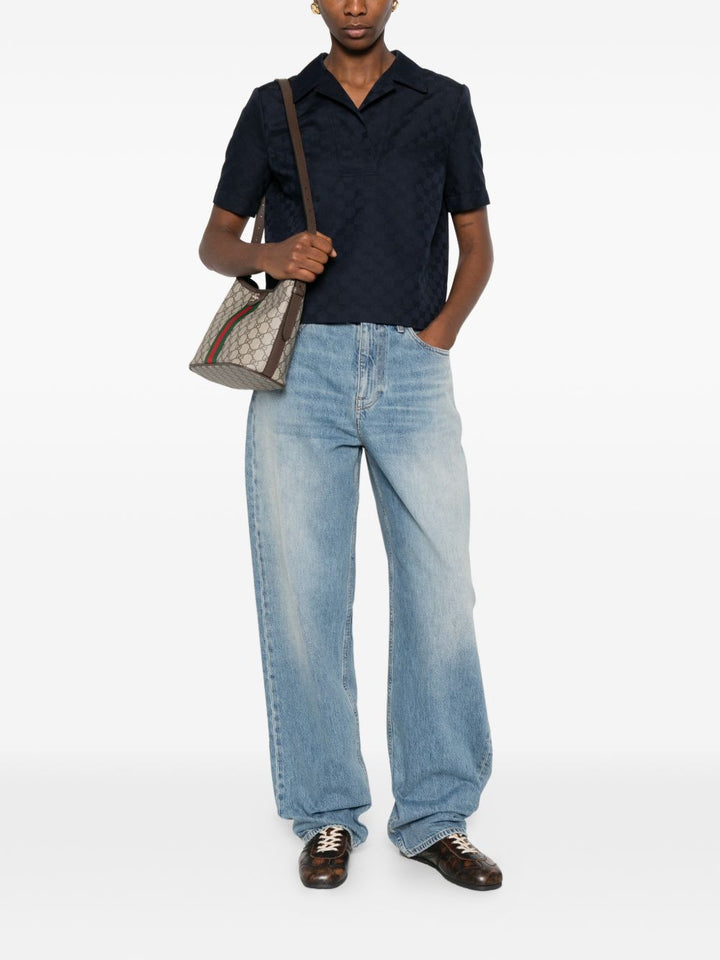 Gucci T-shirts and Polos - BLUE | b66dd42f1e4a5da434218b9243c06e9b82dc89b2