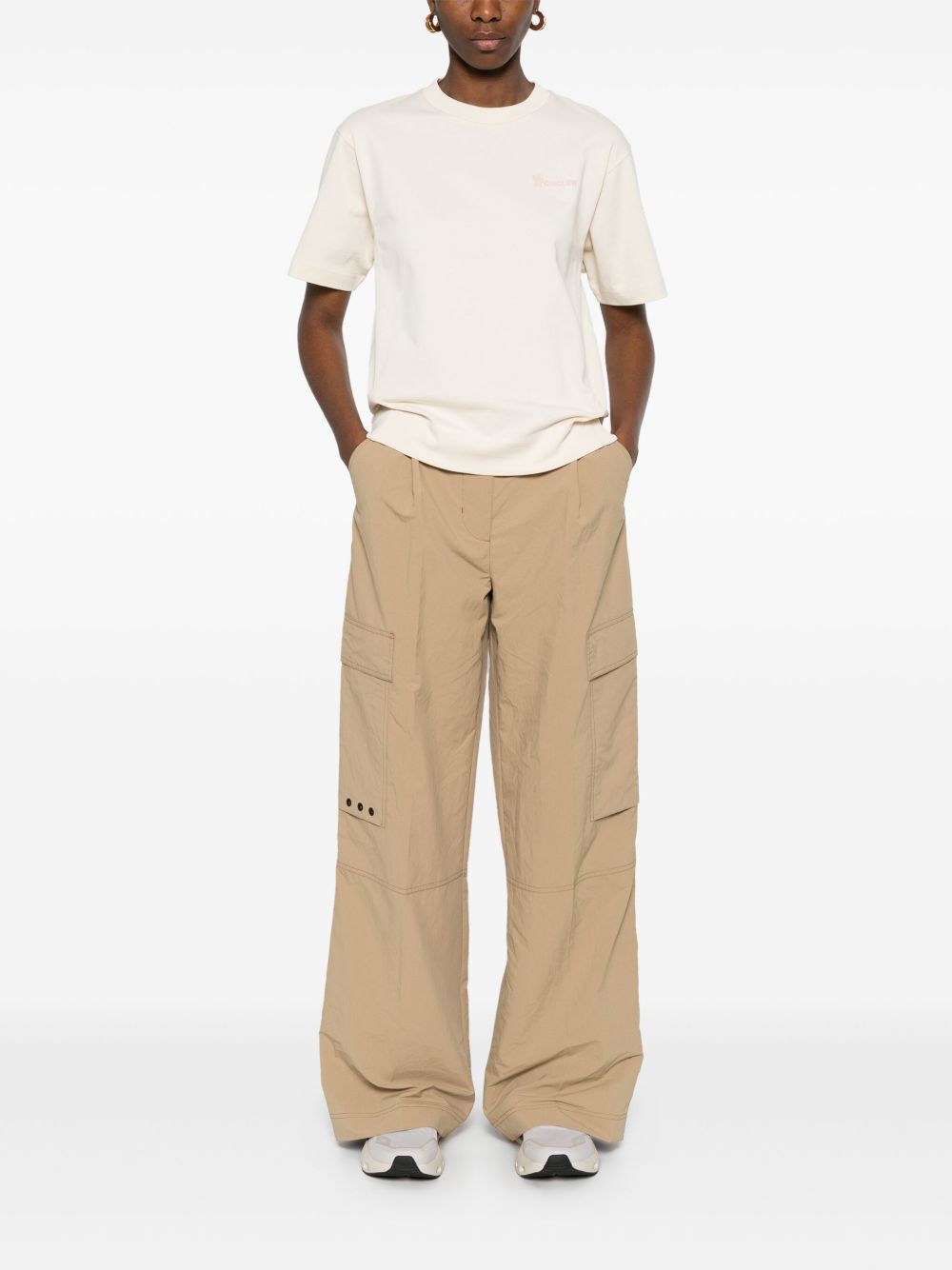 Moncler Grenoble T-shirts and Polos - Light and natural | efd8a4ee600df6816321a4c10ef03059445edb5c