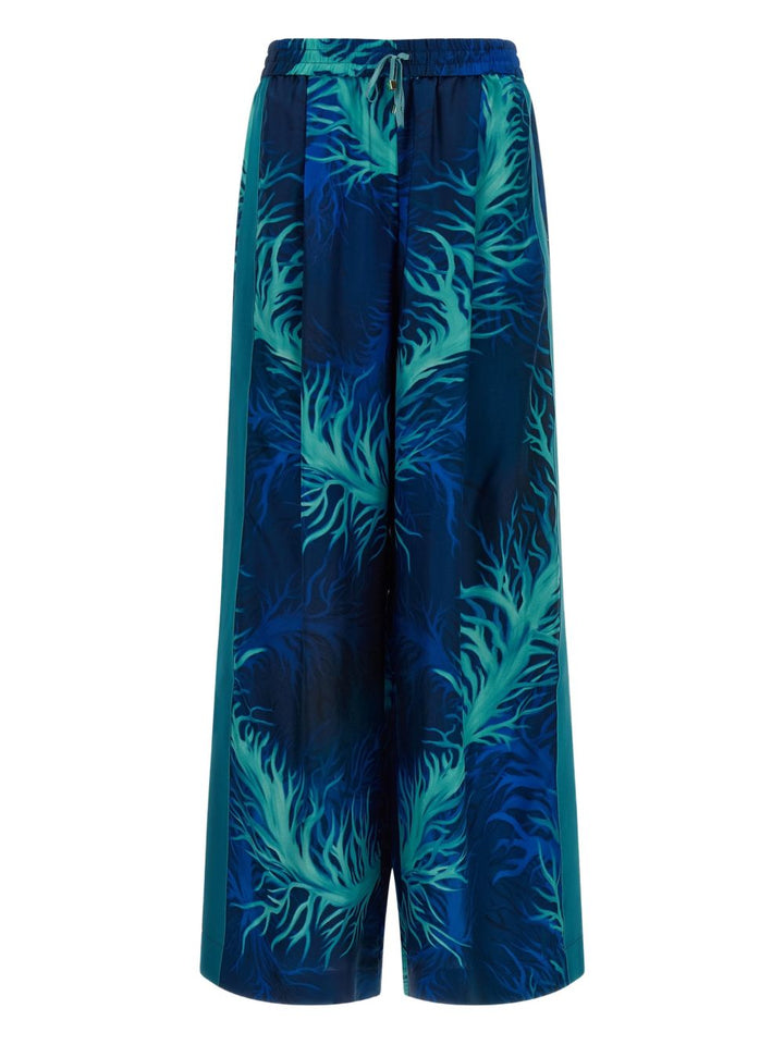 F.R.S . Trousers - Blu e verdi | 62c2c2e2d23f24fe5ae029df42ed4432db423d31
