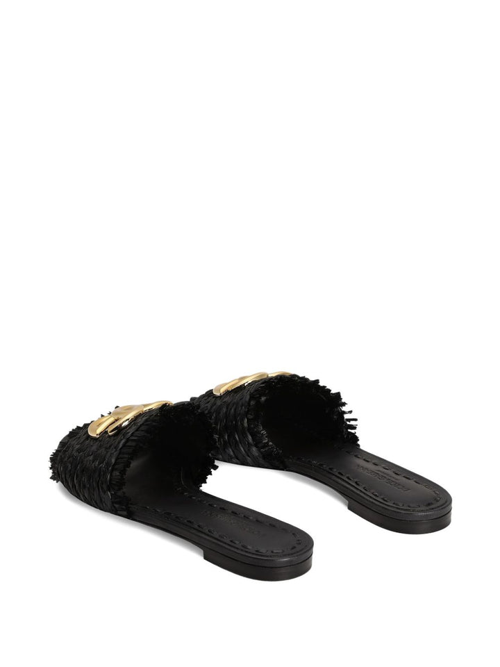 Dolce & Gabbana Sandals - BLACK | 97a78faad0d5c66cc5cb0f89314b57c332436dce