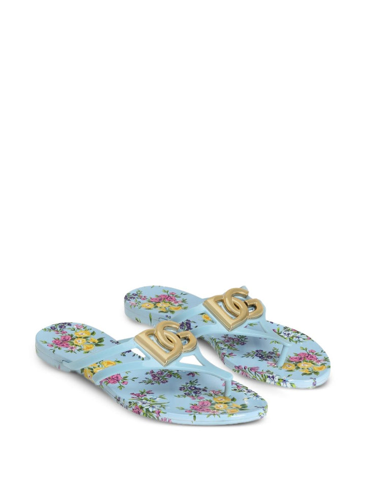 Dolce & Gabbana Sandals - Blu e verdi | d14809c76b93861c75665d4cb0c496393c1c6417