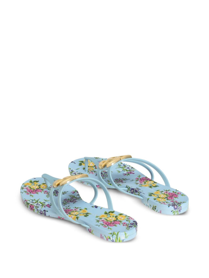 Dolce & Gabbana Sandals - Blu e verdi | 26312e878e0efdbef2a079f30de9de0788de449d