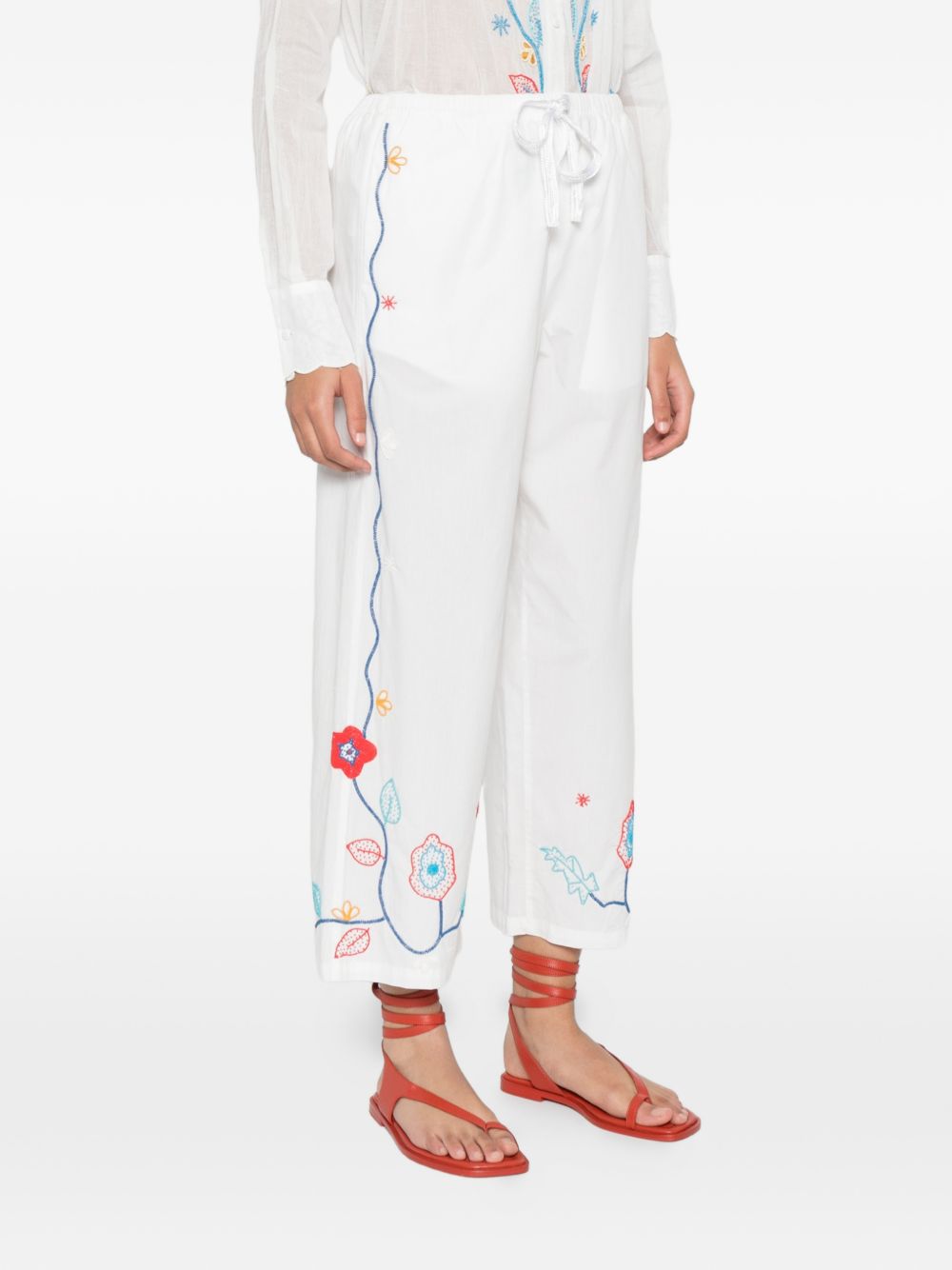 Forte Forte Trousers - WHITE | ce66ada1c4fd929049a4034b094083a969c48d65