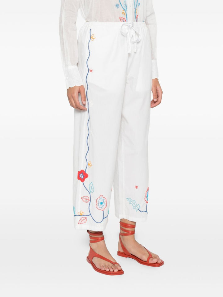 Forte Forte Trousers - WHITE | ce66ada1c4fd929049a4034b094083a969c48d65