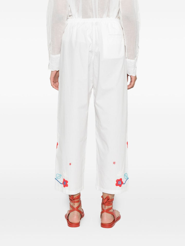 Forte Forte Trousers - WHITE | 07e675c067aca0fcedf50e765dc47c4227d72720