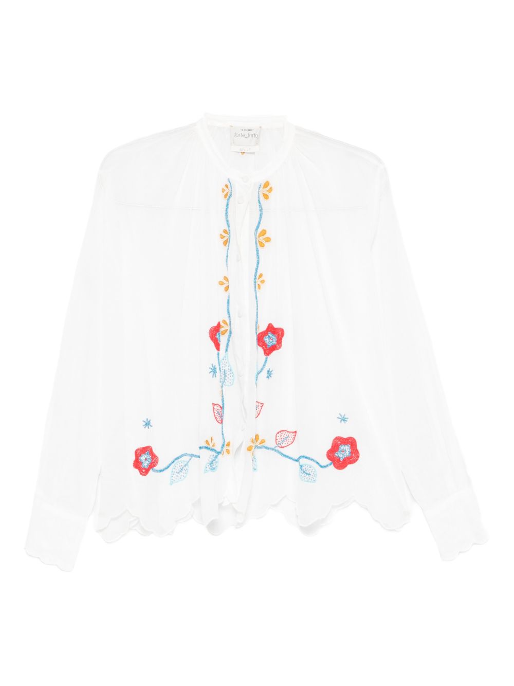 Forte Forte Shirts - WHITE | 035e5a0271f5af0ab4b766c538ea4996bd337d75