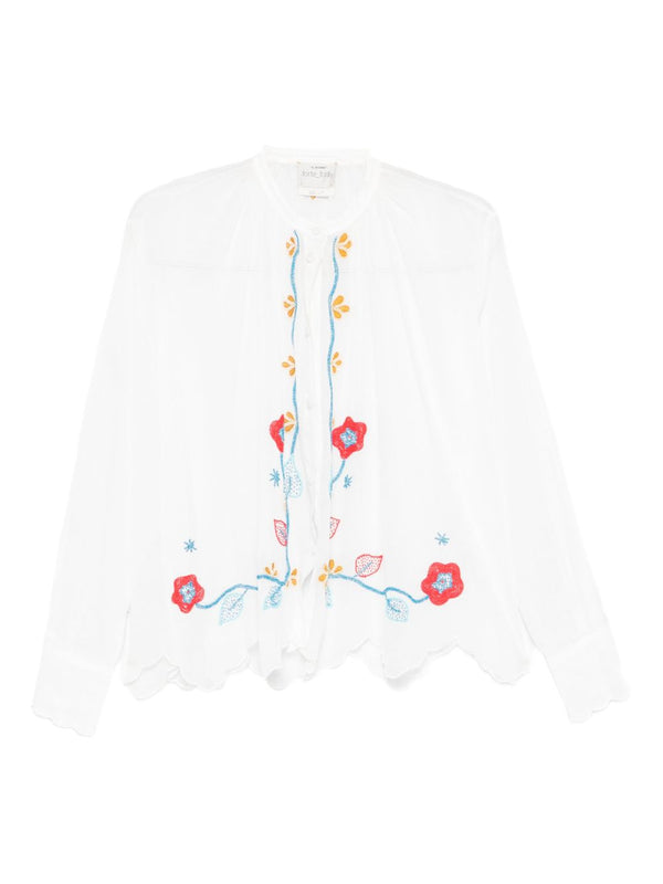 Embroidered Cotton Shirt