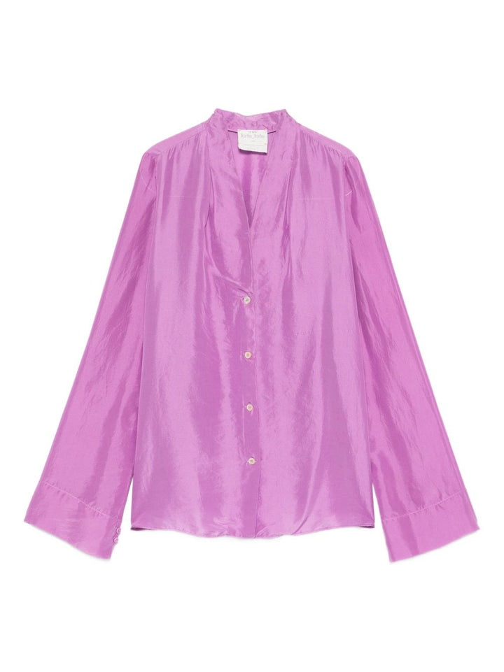 Forte Forte Shirts - Blu e verdi | 7e6fdde2308c2171e6b6df71f78523d8e766f90f