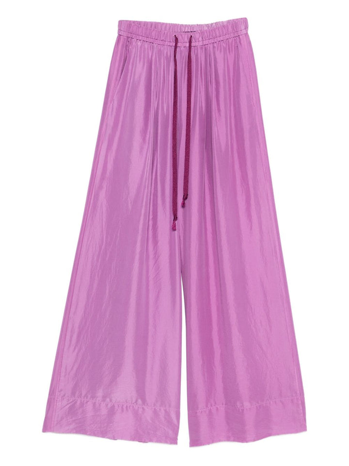 Forte Forte Trousers - Blu e verdi | d77b4805b24486edfbe69ed6db7cc9d0deccc88a