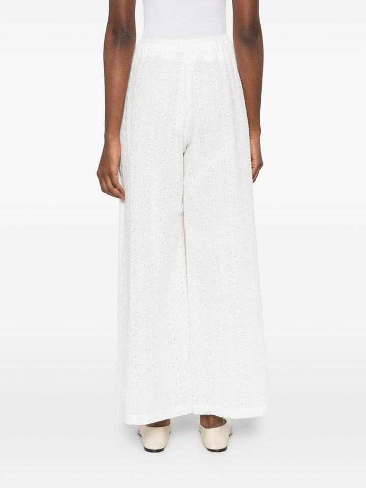 Forte Forte Trousers - WHITE | df1fd01ea0af69c56fc506b4a871aa306439e57a