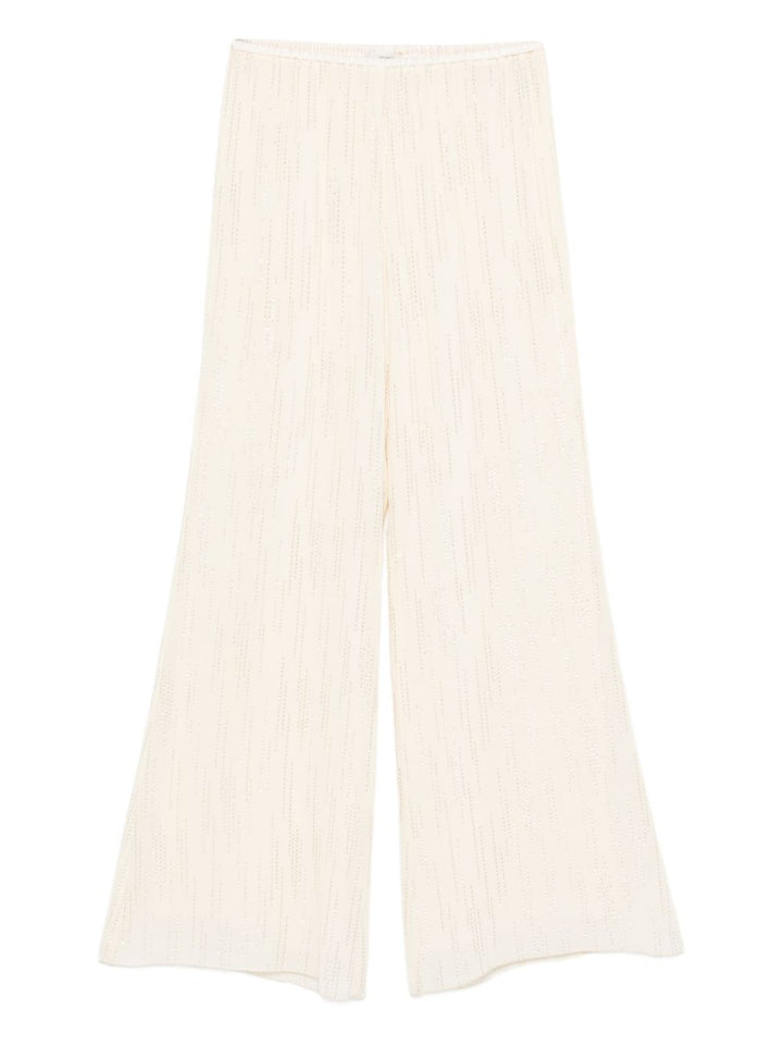 Forte Forte Trousers - WHITE | 2c987cd9e2ad47d4149a463445afb748365726f2
