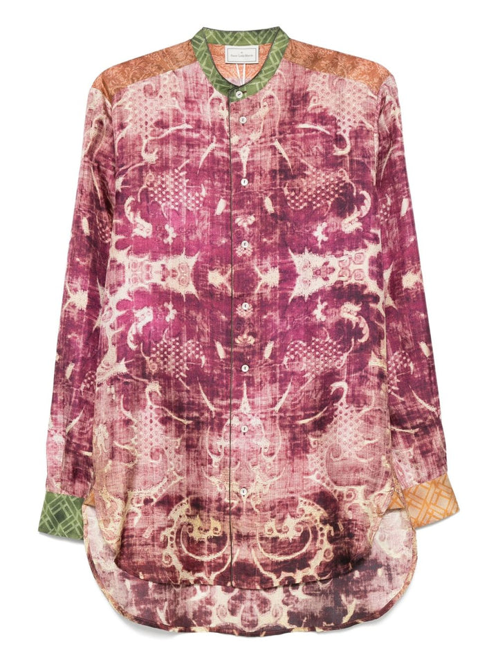 Pierre Louis Mascia Shirts - Blue and green | cd0b48301917a4ed4579ef9514edaae6d8e8aca7