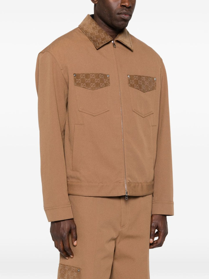 Gucci Jackets - BROWN | 1de7da5f61a359ddbcef6dbe05cf0e7235394d7b