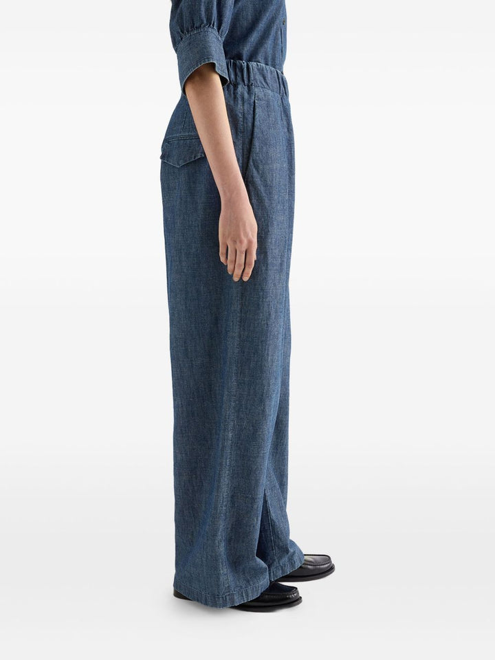 Jil Sander Trousers - BLUE | da8c9481e957e38bc5d825474ce6c217e420b1e2