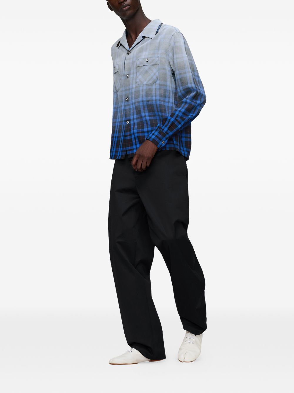 Maison Margiela Shirts - Blue and green | a940c212f860e751adf5b16bc32abddebbe333cc