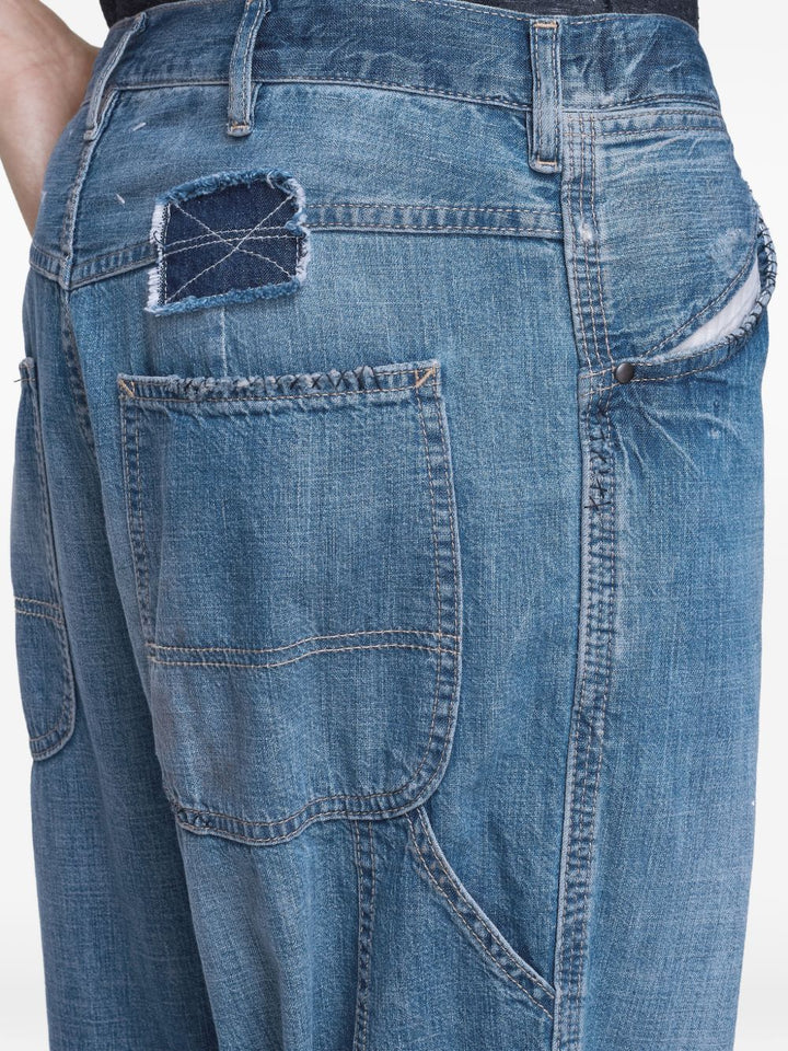 Maison Margiela Jeans - Blu e verdi | f22fd733f7ad90fd9eb0eedde5b5e292a95fdddc