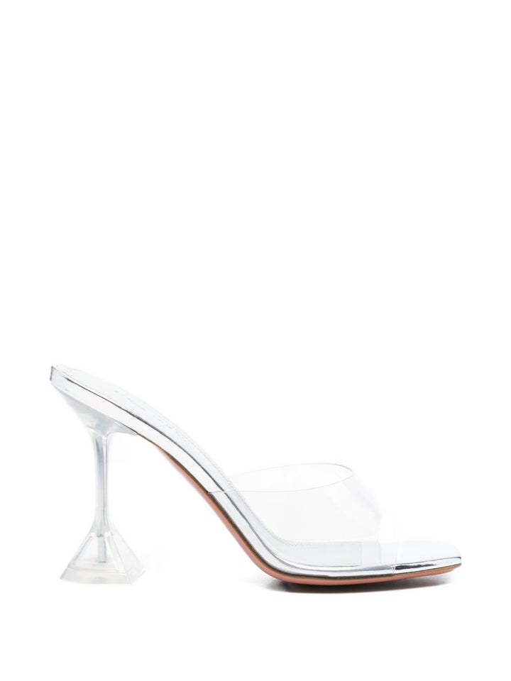 Amina Muaddi Sandals - Neri e Grigi | 820c90add7b50766f5c85d022d049a6e0927477e