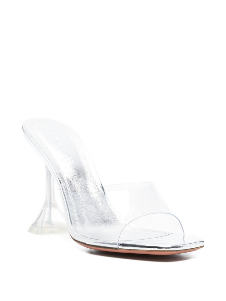 Amina Muaddi Sandals - Neri e Grigi | fb7e8004481a34a9c8c45651904b75543355594e