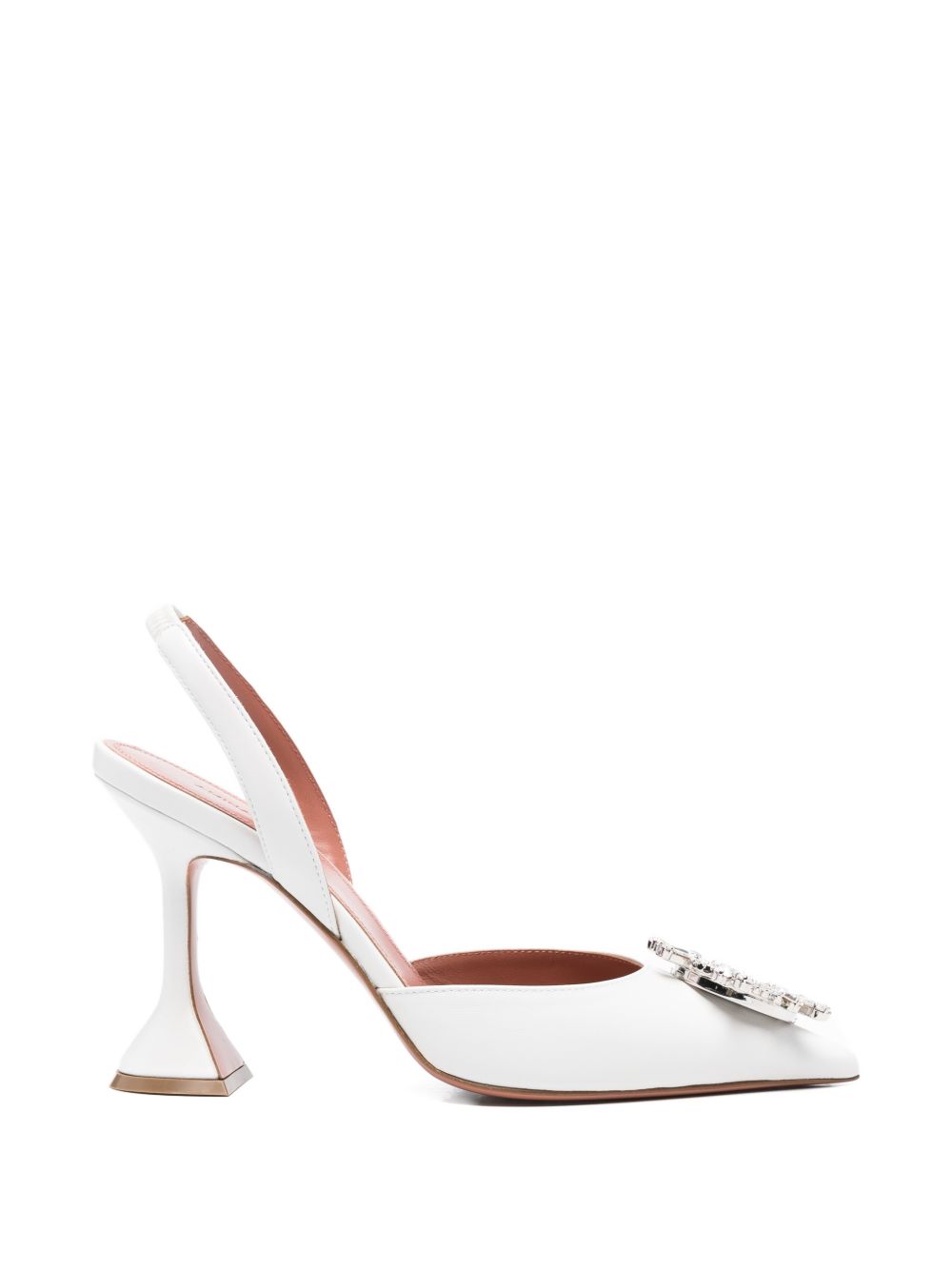 Amina Muaddi With Heel - Chiari e Naturali | 001e894489ad14d376e9af61937babdcb3d64bbc