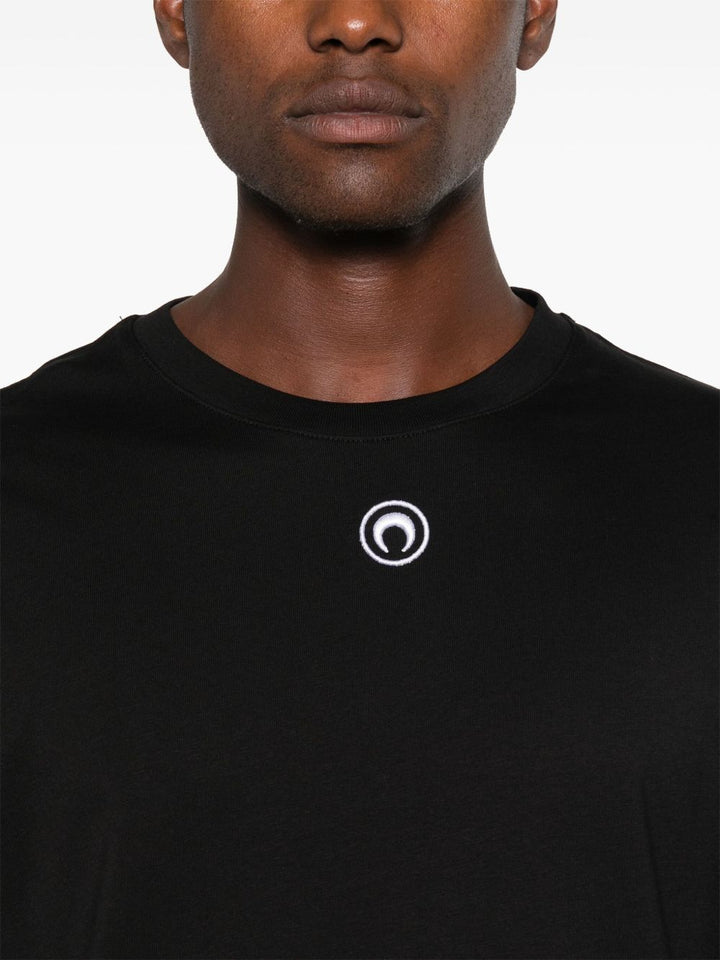 Marine Serre T-shirts and Polos - BLACK | 1f5db3a196ecc7e95abb1867dcd28677cff431fc
