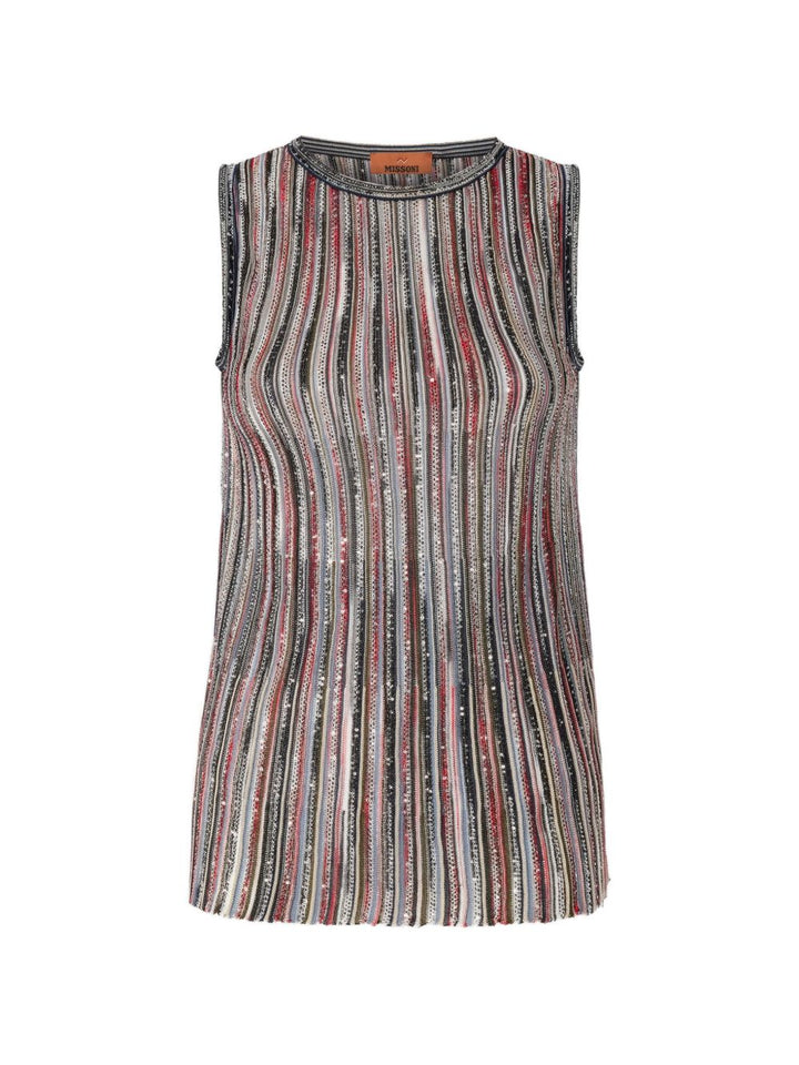 Missoni Top - BROWN | 8f9c84a4feb675b7b1c1f43bd42bdc36ab2b9ae0