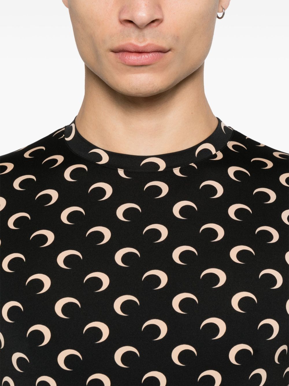 Marine Serre Top - Blacks and greys | 05050999fa85cda26ba9cebd28830802c8c6f5f0