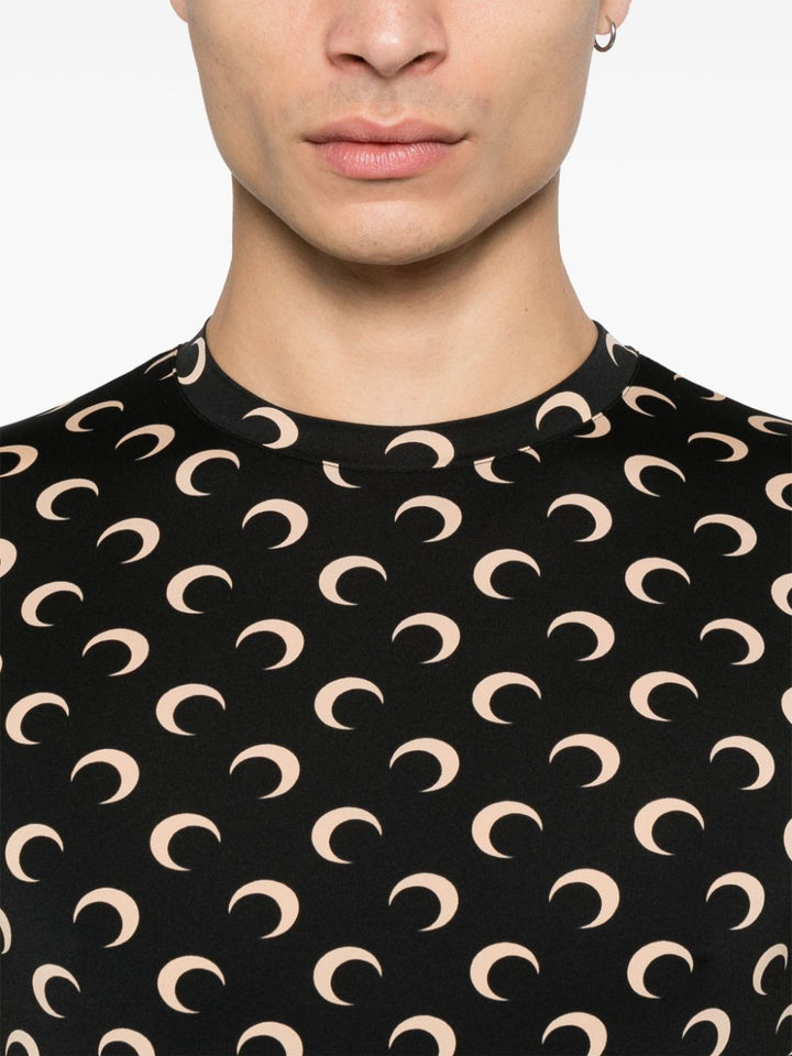 Marine Serre Top - Blacks and greys | 05050999fa85cda26ba9cebd28830802c8c6f5f0
