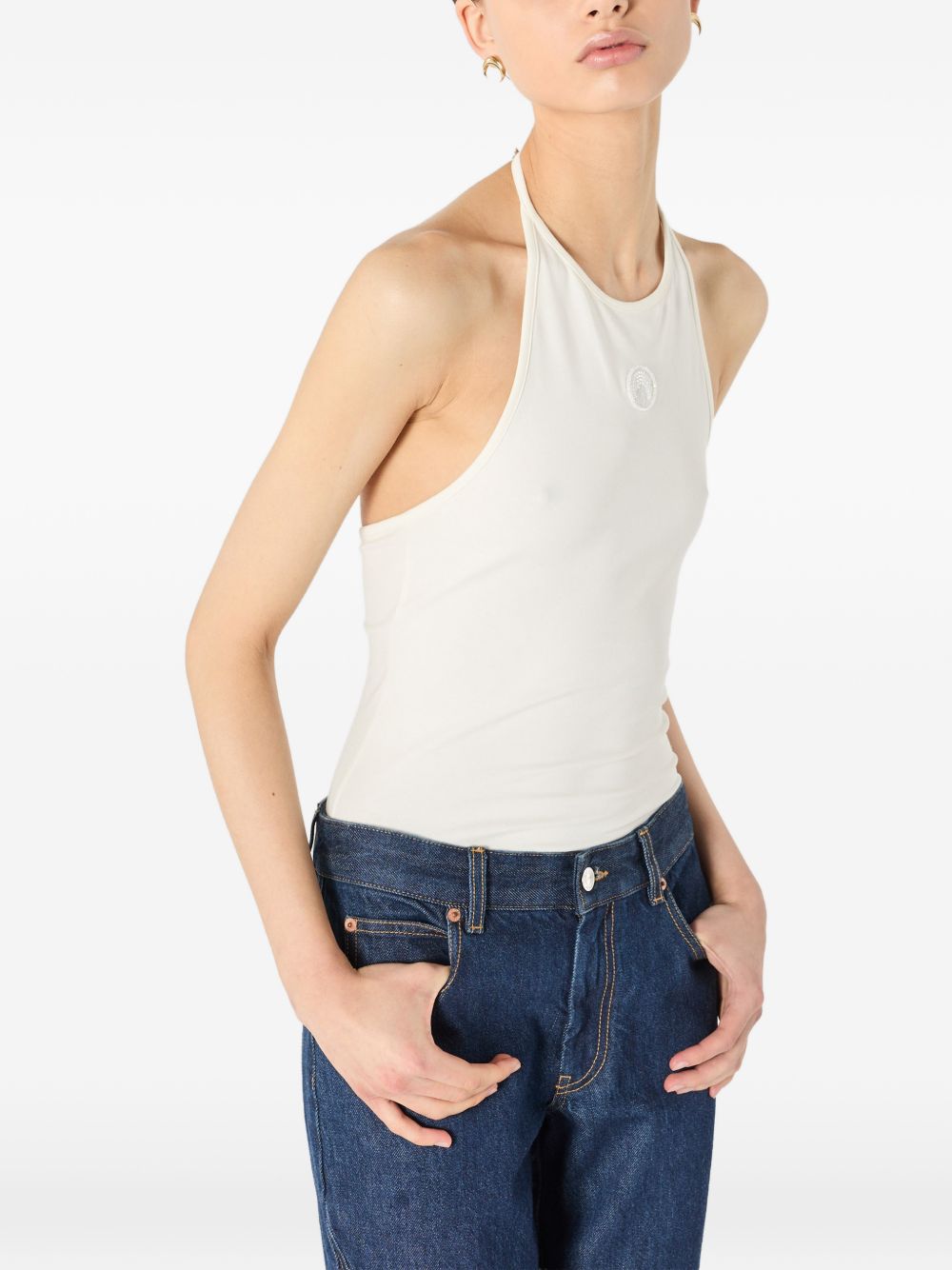 Marine Serre Top - Light and natural | c027057d241357e1ff715c650b3405c46c3aca8e