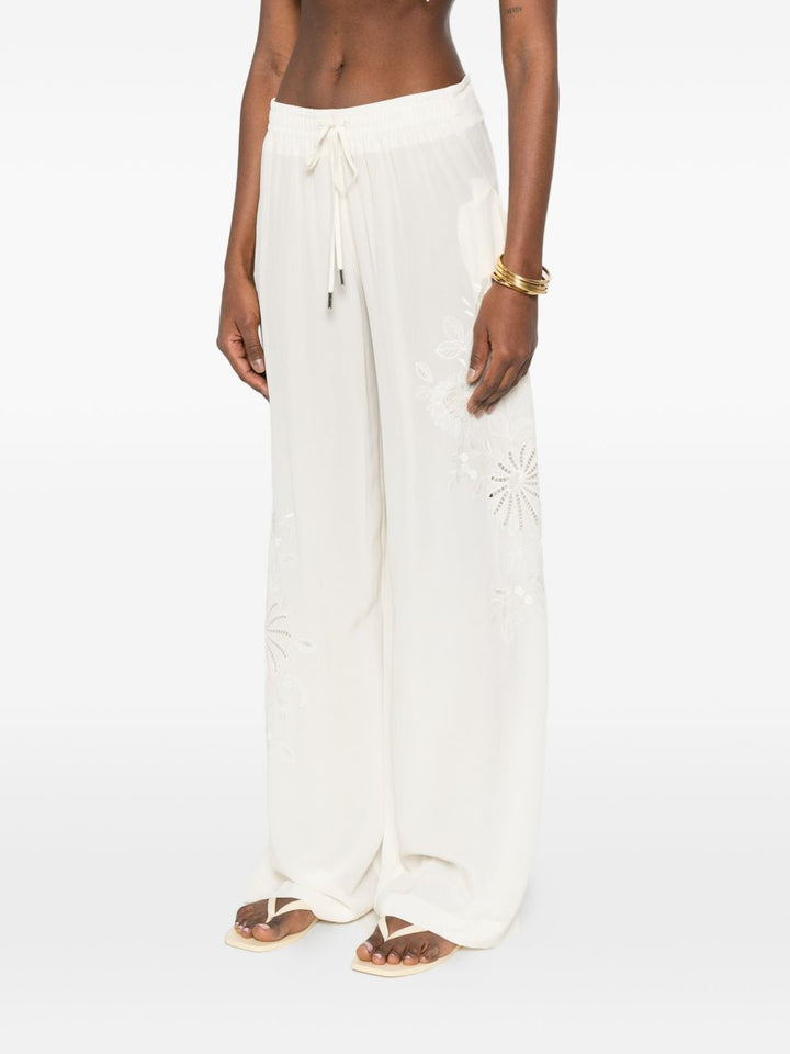 Ermanno Scervino Trousers - WHITE | 2e163c84bcba45e32eb4b3a5ef00af70f27bd57b
