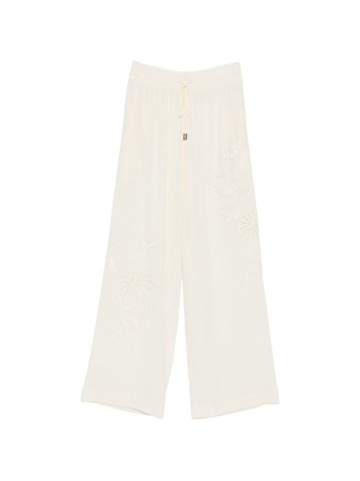 Ermanno Scervino Trousers - WHITE | 607195e2bc71f910ba7d63c3070ee2daccb3aae7