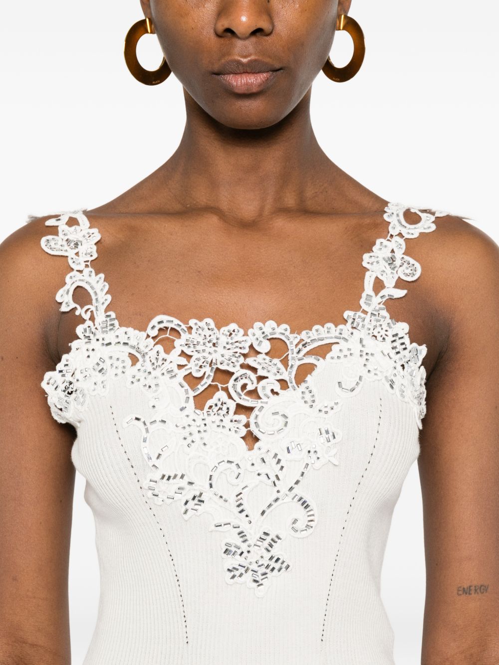 Ermanno Scervino Top - Light and natural | 73b751d51f777263dffb48af3bbc5ee3689b72f1