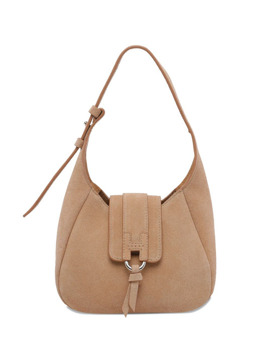 Mini Leather Hobo Bag