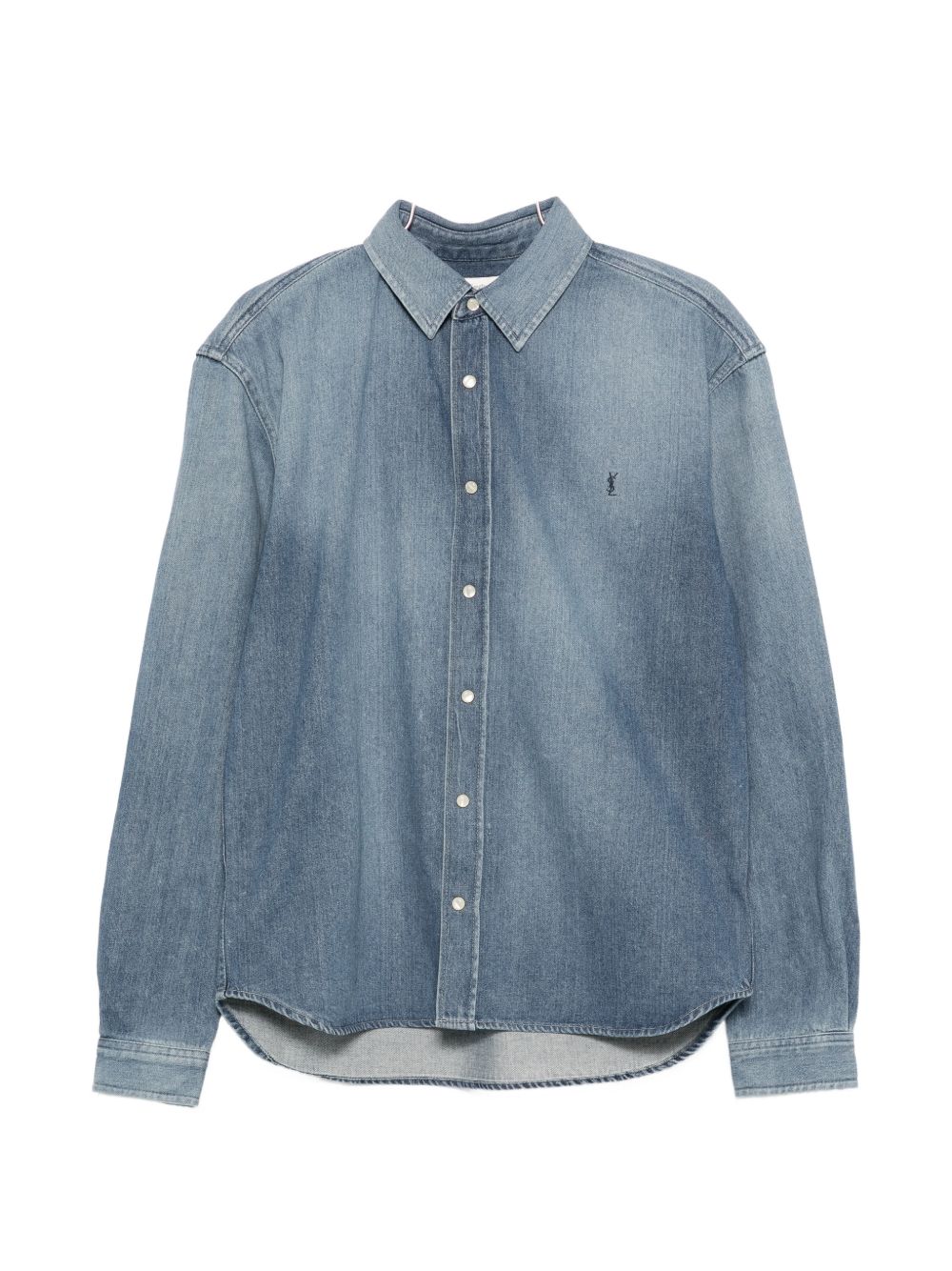 Saint Laurent Shirts - BLUE | e981c266998f223f91e15103f98f4105507748c1