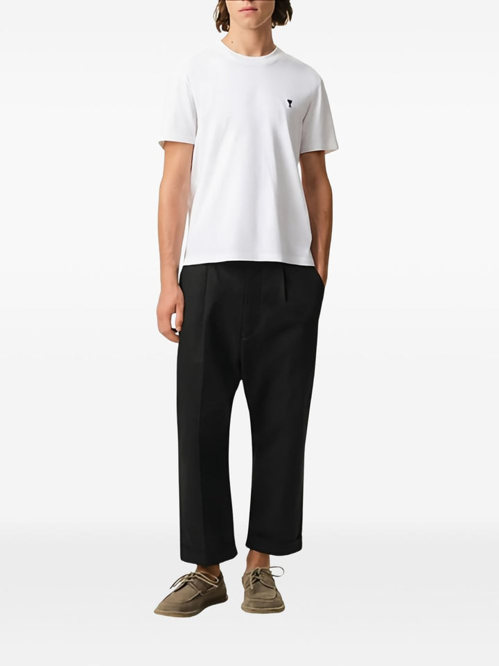 Ami Paris Trousers - BLACK | a18b05a201f76e97f5e8313eb97d996e4c0bfc24
