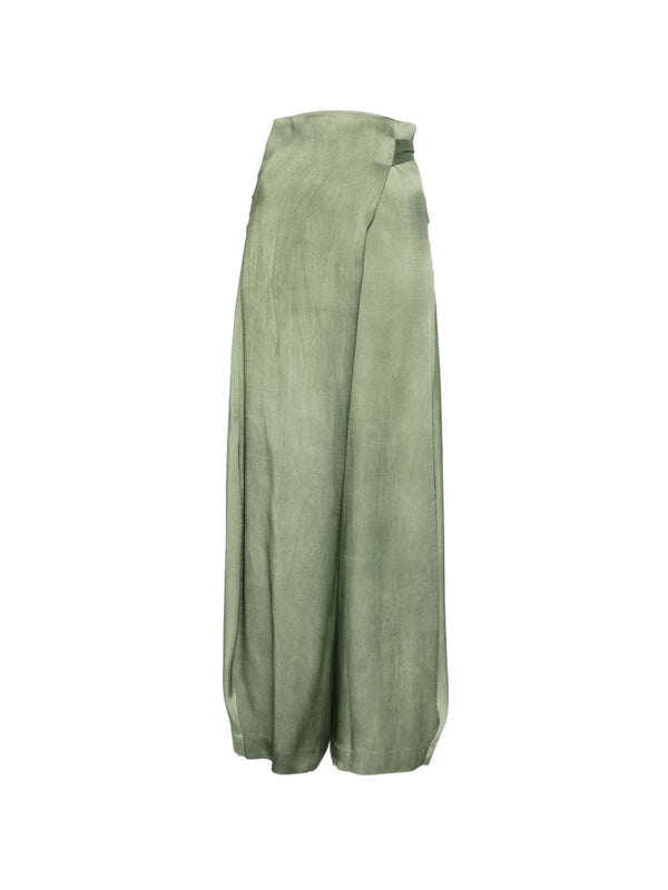 Elea Linen And Cotton Trousers