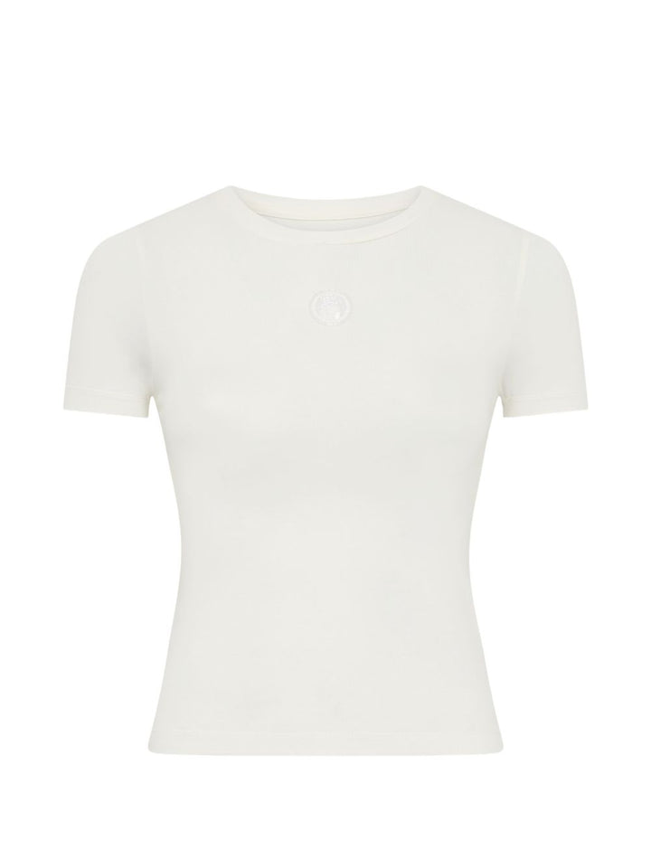 Marine Serre T-shirts and Polos - Chiari e Naturali | 6745173ffa9fb043dc2a14da630fe9b76a9731c0