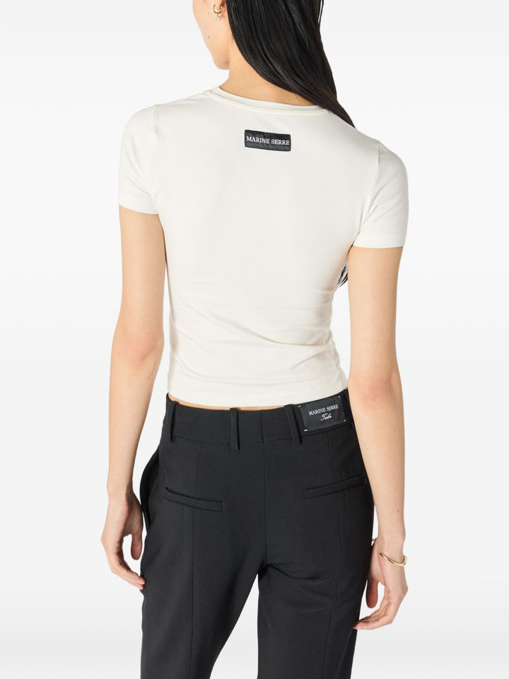 Marine Serre T-shirts and Polos - Chiari e Naturali | c895c2bd11bed34a694334b472331697aa695f75
