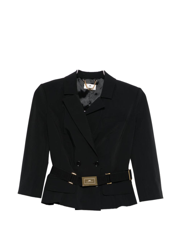 Elisabetta Franchi Jackets - Blacks and greys | f58145204dd8b7d65b3e3d42942e2213466b319c
