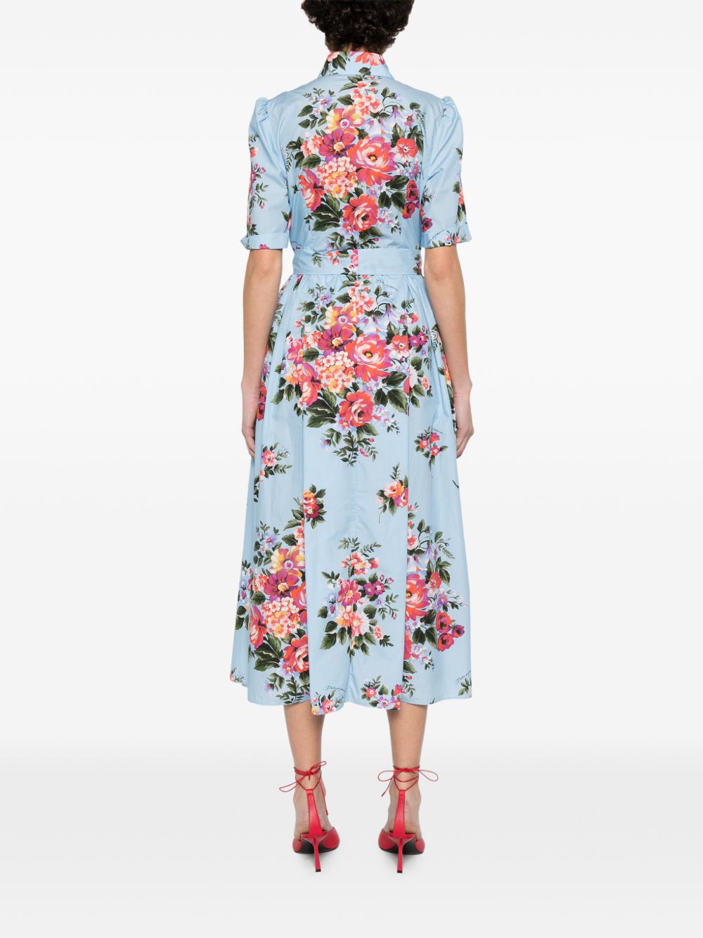 Dolce & Gabbana Dresses - Blu e verdi | 39908f03eb01fab94e9e19007924958e48855159