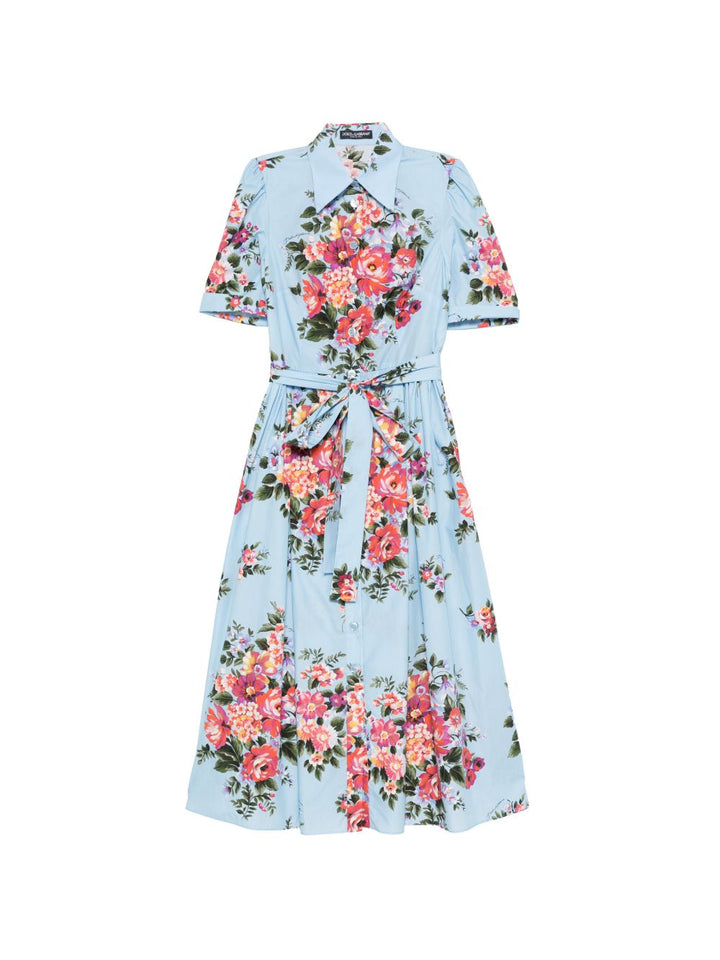 Dolce & Gabbana Dresses - Blu e verdi | 156e29bec7733650ff920a1dc85388eef6bec2a5
