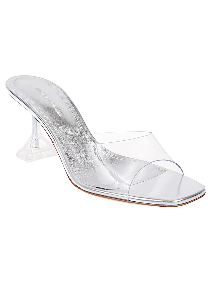 Amina Muaddi Sandals - Neri e Grigi | 982cee2f72e148a3ebe7aafa93cb366647597206