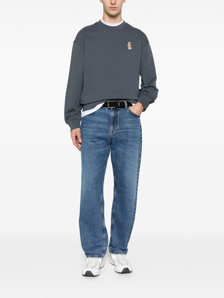 Maison Kitsune' Sweaters - BLUE | 3c70385a5ffe9ea6a9b0cb5ff2558d190a63c574
