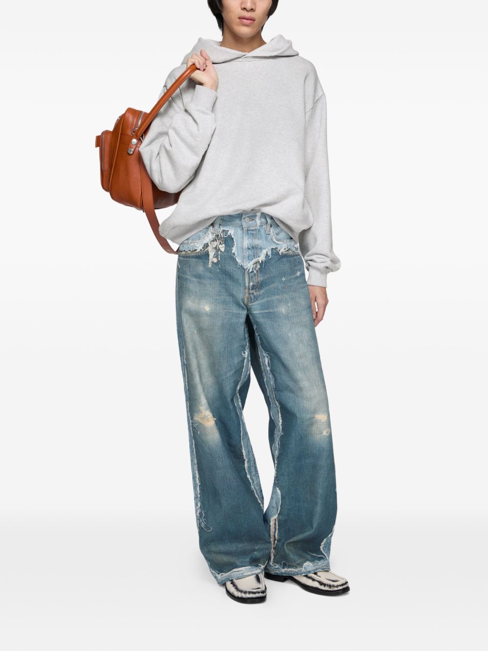 Acne Studios Jeans - Blue and green | 80ff8a6213d427327055c28bde5bd5e3574b74f7